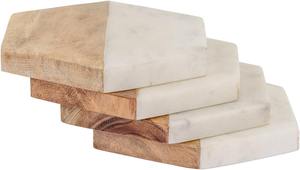 Sous-verre en marbre octogonal de haute qualité, design classique, écologique, léger, épaisseur 10 mm, personnalisable, excellent pour la vente en gros - Product Image 5