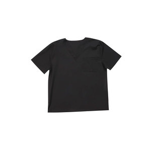 ชุดเครื่องแบบสครับสำหรับผู้ชายเสื้อคอวีกางเกงคาร์โก้มีสี่กระเป๋าผ้าทอสำหรับแพทย์พยาบาล - Product Image 5