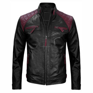 Chaquetas de cuero para hombre de Otoño Invierno 2025, cómodas y a la moda, nuevo estilo de diseño, chaqueta a precio de venta al por mayor para hombre - Product Image 6