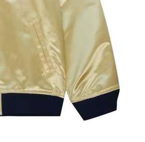 Chaqueta Varsity para Hombre, Original, de Satén, Cómoda, Portátil, con Cuello Alto, Logotipo Frontal, Impermeable, Cortavientos, para Lluvia y Nieve - Product Image 2