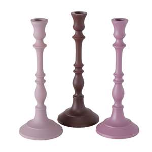 Bougeoir en métal coûteux ensemble de 2 pièces en forme de coeur conception T lumière bougeoir pour la décoration de Table - Product Image 5