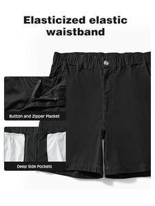 Custom Eco-Friendly Solid High Quality Bermuda <b>Chino</b> <b>Shorts</b> Men's Summer Street Wear - Product Image 6