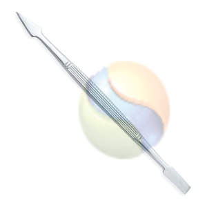 Pousse-cuticules en acier inoxydable double extrémité de qualité supérieure, logo personnalisé, outil de beauté, pousse-cuticules professionnel en acier inoxydable - Product Image 5