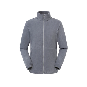 Chaqueta de forro polar micro para hombre recién llegada deportes de invierno al aire libre cálido a prueba de viento con puño elástico y cuello alto - Product Image 5