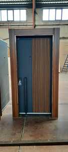 ABSDOOR ZYRON Porte Intérieure Moderne en Acier Élégante et Durable Construction Directe Avantage de Prix d'Usine pour Entrée d'Appartement - Product Image 2