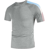 Ensemble de 2 pièces pour homme, t-shirt et short de sport d'été, respirant, séchage rapide, coton et polyester durables, service OEM, logo personnalisé