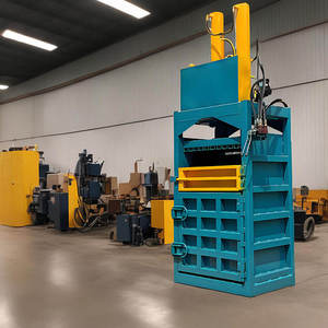 Presse à balles hydraulique verticale pour bouteilles en plastique PET, machine à presser les balles - Product Image 4