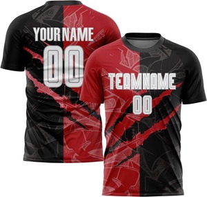 Conjunto de camisetas de fútbol de transferencia térmica OEM ODM personalizado 2025. Kit de fútbol ligero antibacteriano de secado rápido al por mayor MOQ bajo - Product Image 5