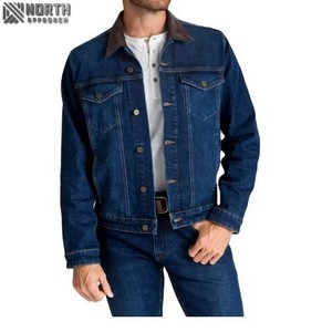 2025 haute qualité élégant hiver extérieur hommes Denim vestes respirant pas cher manches longues - Product Image 5