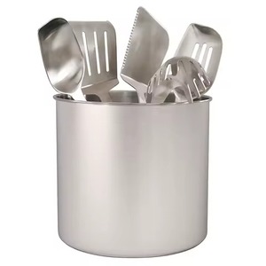 Wooden <b>Utensil</b> <b>Holder</b> Flatware Napkin <b>Holder</b> Wooden Cutlery <b>Holder</b> <b>Kitchen</b> Countertop - Product Image 3