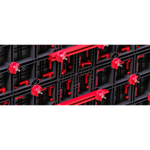 Sistema Modular de Encofrado de Pared de Plástico ABS para Muros de Contención de Hormigón en Sótanos y Cimentaciones de Edificios Residenciales - Product Image 3