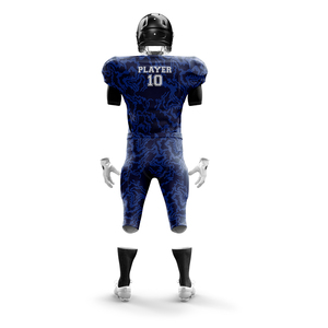 Uniformes de football américain de qualité supérieure pour les jeunes Vêtements de football courts et respirants sur mesure Taux d'usine Qualité supérieure - Product Image 6