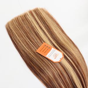 Fábrica al por mayor doble cinta dibujada extensiones de cabello humano personalizar Color 100% extensiones de cabello Remy de larga duración - Product Image 3