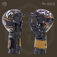 Guantes de Entrenamiento de MMA, Piel de Vacuno, Secado Rápido, Absorción de Humedad, para Combate en Jaula, Kick Boxing, Muay Thai, Boxeo, Artes Marciales