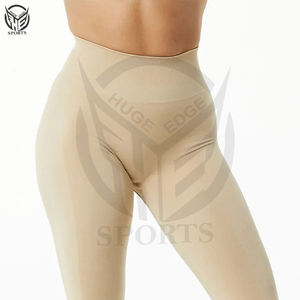 Ropa deportiva de alta calidad, leggings de yoga con corte en V, cintura alta, efecto push-up, control de abdomen para mujer - Product Image 5