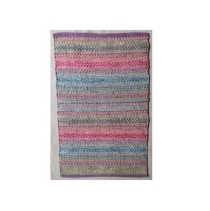 Juego de alfombras de algodón con patrón abstracto marroquí bohemio de calidad superior, técnicas de máquina Jacquard hechas a mano, decoración del hogar de algodón 100% - Product Image 1