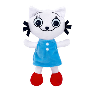 2025 personnalisé mignon médias Rodzina Kicia Kocia Mascotka peluche Animal en peluche personnage Figure jouets PP coton pour enfants anniversaire - Product Image 4