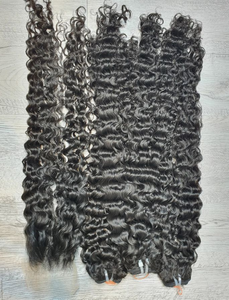 Extensiones de Cabello Remy Eurasian Bouncy Tips, Color Personalizado, Mechones de Cabello Virgen Vietnamita 100g - Product Image 5