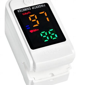 Oxymètre de pouls numérique à capteur de doigt, moniteur d'oxygène sanguin SpO2, moniteur de fréquence cardiaque, oxymètre LED - Product Image 3