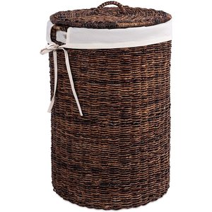 Jouet tissé cadeau tissu panier à linge jacinthe d'eau panier à linge artisanat rotin panier tissé matériel jacinthe d'eau - Product Image 2