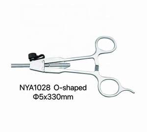 Pinzas de Sujeción de Agujas para Laparoscopia Manual de Acero Inoxidable - Product Image 3