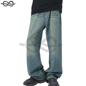 Hommes Baggy Jean Vintage Hip Hop Jeans Casual Dance Skateboard Denim Pantalon Streetwear Mode Loose Fit Trendy Urban Style - Product Image 6