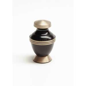 Torquoise Leaf Bend Grabado Recuerdo Urnas de cremación Urna de metal personalizable Suministros funerarios Mascotas y cenizas para adultos Urnas para mantener - Product Image 6