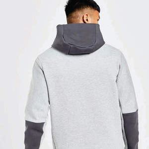 2025 personalizado 100% algodón Jogging Sweat Suit cómodo y duradero con cremallera completa transpirable para ropa de invierno informal - Product Image 2