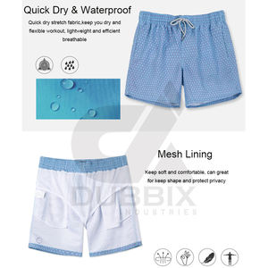 Nueva moda al por mayor de los hombres de logotipo personalizado sudor Material de algodón pantalones cortos de playa para los hombres 2025 - Product Image 2