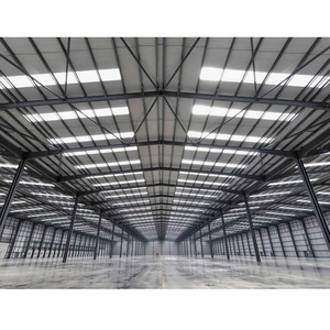 Nhà Máy Trực Tiếp Tùy Chỉnh Thiết Kế Đúc Sẵn Kết Cấu Thép Xây Dựng Nhà Kho Hội Thảo - Product Image 5