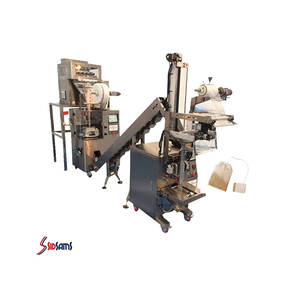 Empaquetadora automática de bolsitas de té de alta potencia, completamente funcional y de trabajo rápido para alimentos, nueva condición, accionada mecánicamente - Product Image 4