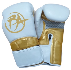 Gants de boxe d'entraînement professionnels personnalisés 2025, logo personnalisé, cuir PU, 14 oz, haute qualité, boucle et crochet personnalisés - Product Image 6