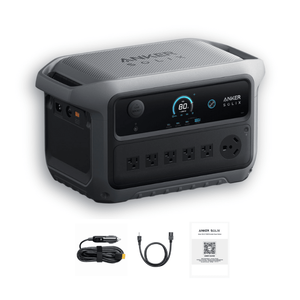 Station d'alimentation portable Anker SOLIX C2000 Gen2 |   2 048 Wh / 2 400 W (4 000 W en crête) |   Recharge ultra-rapide en 58 minutes |   Extensible jusqu'à 4 kWh - Product Image 1