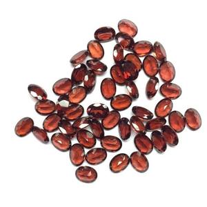 7x9mm grado AAA granate rojo Natural piedra preciosa suelta facetada corte ovalado calibrado Fabricación de joyas piedra Vivaaz gemas IGI certificado - Product Image 2