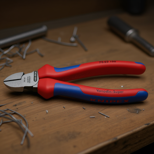 คีมตัดเฉียงของ Knipex พร้อมด้ามจับหลายชิ้นส่วนแบบขัดเงาและคมตัดแบบยาว - Product Image 3