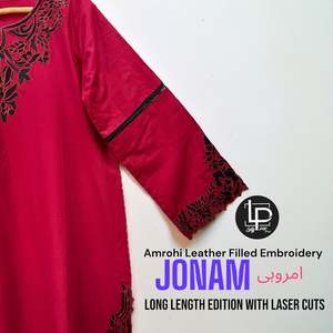ชุดสูทผู้หญิง LP Vital Jonam Amrohi Long Eastern Edition ดีไซน์หรูหราและมีสไตล์ - Product Image 5