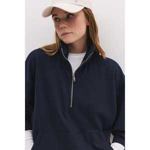 Sudadera Modal con Media Cremallera - Product Image 5