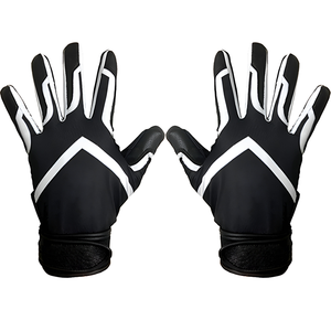 Guantes de bateo de béisbol de cuero personalizados Guantes elásticos transpirables con agarre antideslizante Rendimiento superior en el campo Logotipo personalizado - Product Image 4