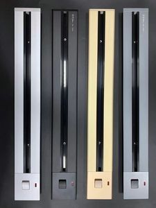 Ổ Cắm Theo Dõi Gắn Tường Bằng Nhôm Hệ Thống Phích Cắm Đường Ray Điện Mô-đun Di Chuyển Được Với Ổ Cắm Đèn Xanh Dương Và Đỏ Ổ Cắm Theo Dõi Cho Nhà Bếp - Product Image 2