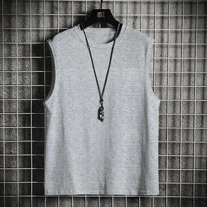 High Quality Men's Tank Top for Sports Gym Workout and Training Solid Color High Quality Print Size XL for Summer <b>Running</b> - Product Image 2