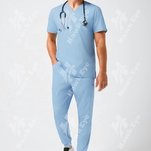 OEM Trajes de fregado Estiramiento Transpirable Mujeres Conjuntos Jogger Scrubs Uniformes Conjuntos Médicos Uniformes Hospital Enfermería Scrubs Uniformes - Product Image 1