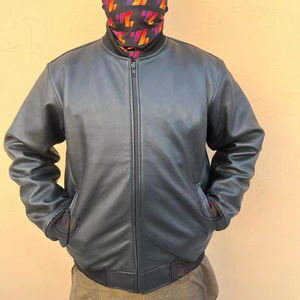 Vestes d'hiver en cuir véritable sur mesure en gros pour hommes et femmes, chaudes, isolées, vêtements de rue tendance, coupe-vent, veste Lazib Sports - Product Image 1