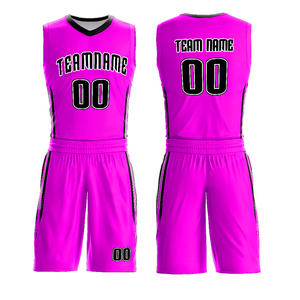 Ropa deportiva Uniforme de baloncesto de diseño único Uniforme de baloncesto de secado rápido Uniforme de baloncesto de color liso - Product Image 6