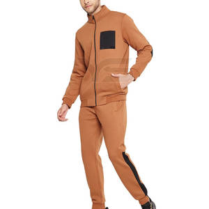 Men's High Quality Cotton Hip Hop Streetwear Tracksuit Fashionable Outdoor Wear for Adults - Product Image 4