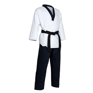Cotton Taekwondo Martial Arts Training Suit Custom Comfortable Karate Uniform for Kids and Adults - Product Image 6