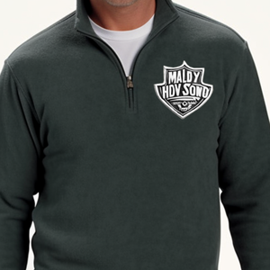 Personalizar Logo Quarter Zip Neck bordado Sport Mens Half Zip Pullover Fleece Quarter Zip Collar Golf Sudadera con capucha - Product Image 5