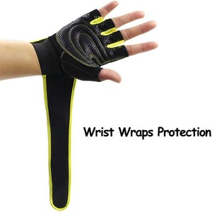 2024ยกน้ำหนักสำหรับผู้ชายผู้หญิงขี่จักรยานถุงมือยิมครึ่งนิ้วสำหรับฝึกออกกำลังกายฟิตเนสออกกำลังกาย - Product Image 2