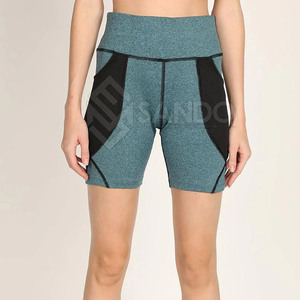 กางเกงขาสั้นคาร์โก้ผู้หญิงขายดี คุณภาพสูง ผ้าฝ้าย 100% แห้งเร็ว สวมใส่สบาย ระบายอากาศได้ดี พร้อมเชือกผูกเอว - Product Image 1