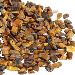 หินอาเกตขัดเงาตาเสือหินธรรมชาติบำบัดแบบหลวมอัญมณีดิบกรวดและก้อนกรวด - Product Image 6