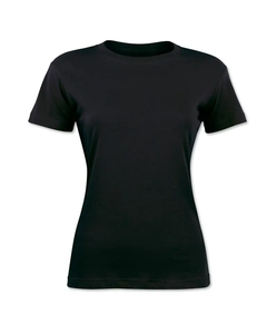 T-shirt pour femmes de haute qualité 100% coton 180 GSM, écologique, décontracté, pour le bureau, anti-boulochage, séchage rapide, plusieurs tailles et couleurs - Product Image 4